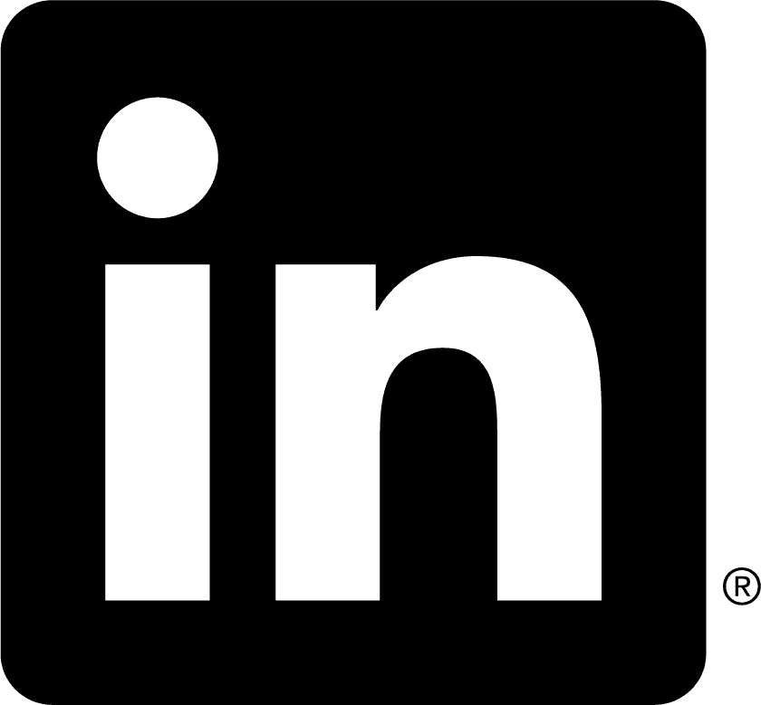LinkedIn Icon Black